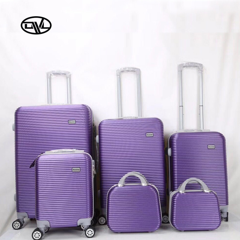 Conjuntos de bagagem rígida, com rodas giratórias duplas, 202428Mala (10)