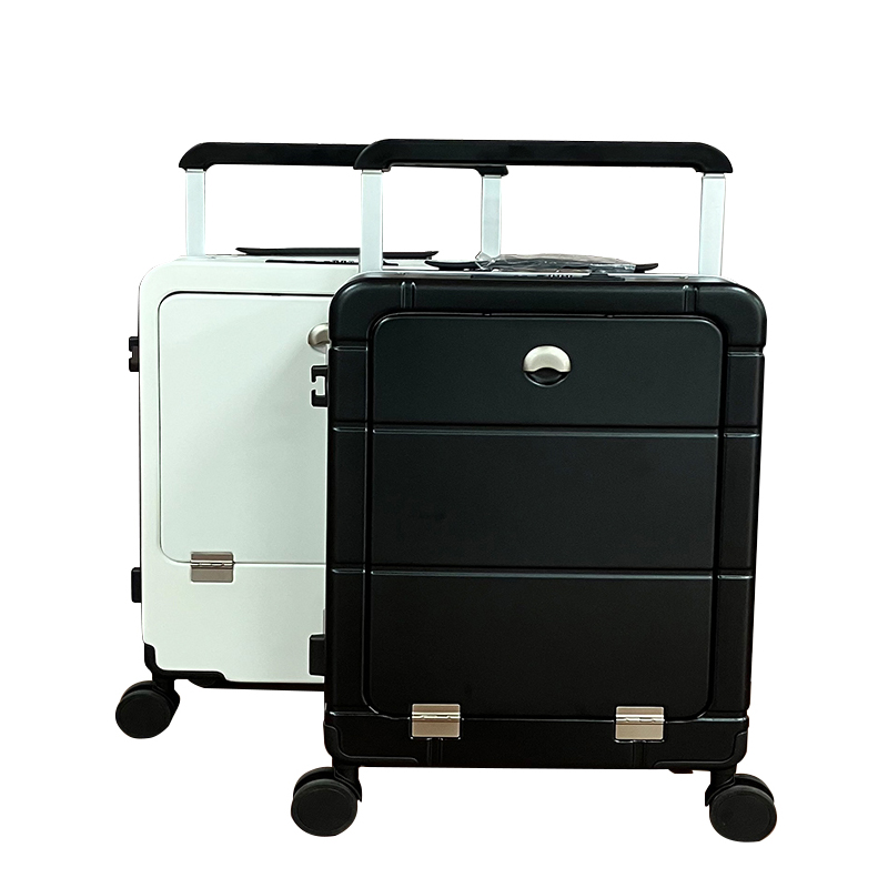 Aluminum Frame Trolley Luggage (2)