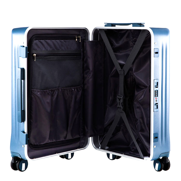 Aluminum Luggage Carry On, (2)