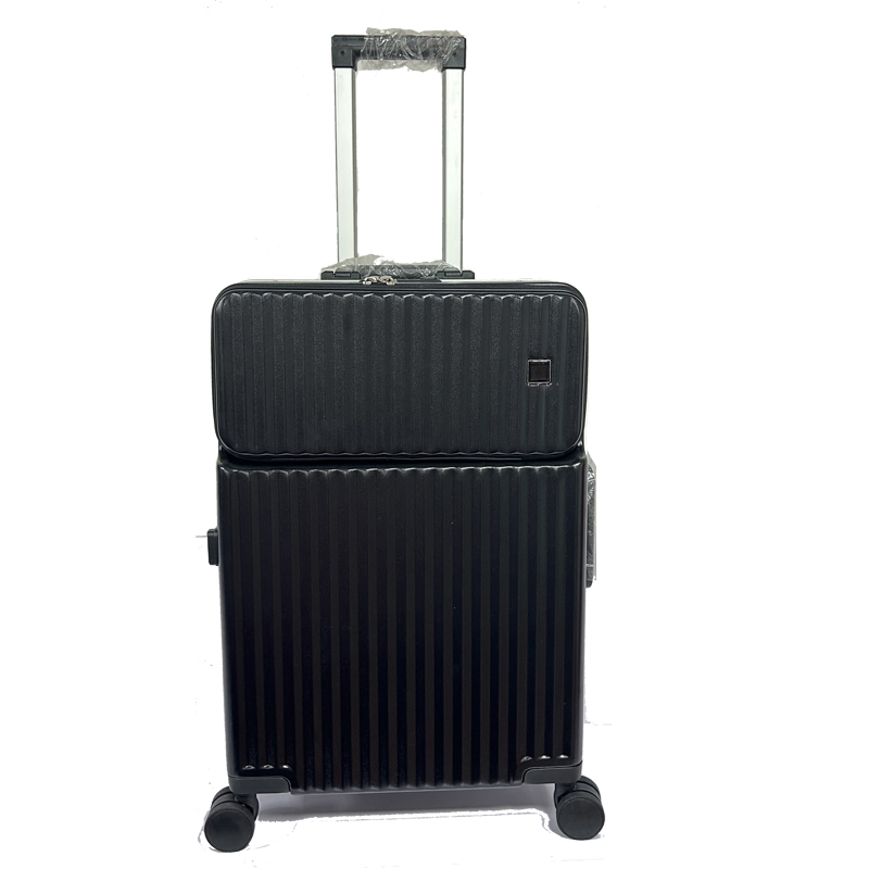 Aluminum frame PC Luggage-black