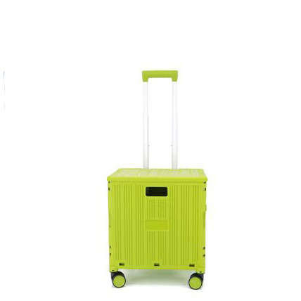 Foldable Utility Cart Rolling-Apple Green