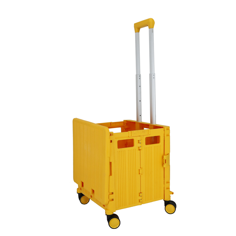 Foldable Utility Cart Rolling Crate (7)