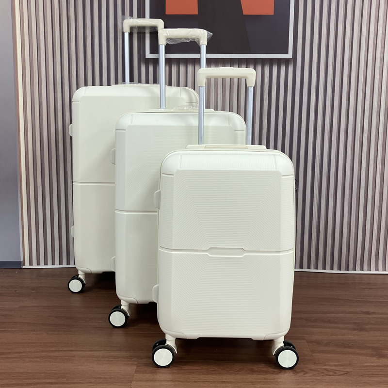 PP Lightweight 4 Double Rolling Wheels Suitcase